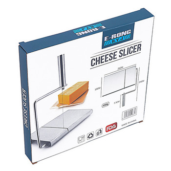Резачка за колбаси с тел Издръжлива многофункционална машина за нарязване на сирене с 6 резервни жици Многофункционална резачка за масло, колбаси и шунка