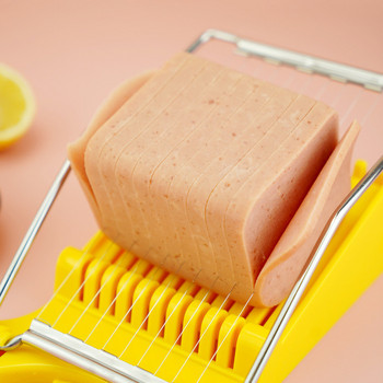 Μεσημεριανό Κόφτης κρέατος Σύρματα από ανοξείδωτο χάλυβα Slicer Food cutter Gadget κουζίνας για τυρί αυγά λαχανικά φρούτα μαλακό φαγητό σούσι