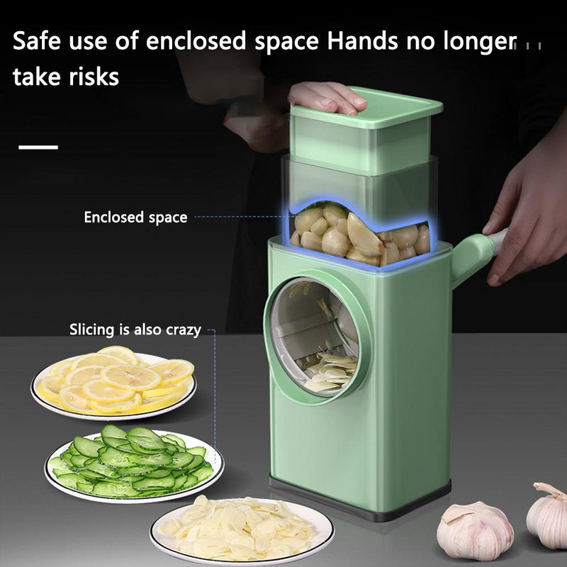 Višenamjenski rezač za salatu od povrća Rezač za povrće Rende za krumpir Rende za voće i mrkvu Kuhinjski alat Sjeckalica za hranu Alat za povrće