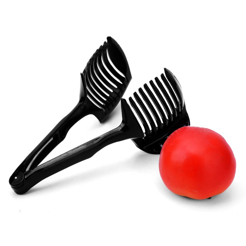 Rezač rajčica za krumpir od nehrđajućeg čelika Držač kopče za luk i povrće Voće Limuni Držač za rezanje Alat za kuhanje Kuhinjski pribor