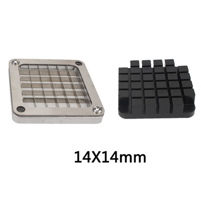 Cutter pentru prăjiți din oțel inoxidabil + 3 lame, Accesorii pentru mașini de prăjire Piese pentru tăietorul de chipsuri Tăiător de chipsuri pentru cartofi prăjiți