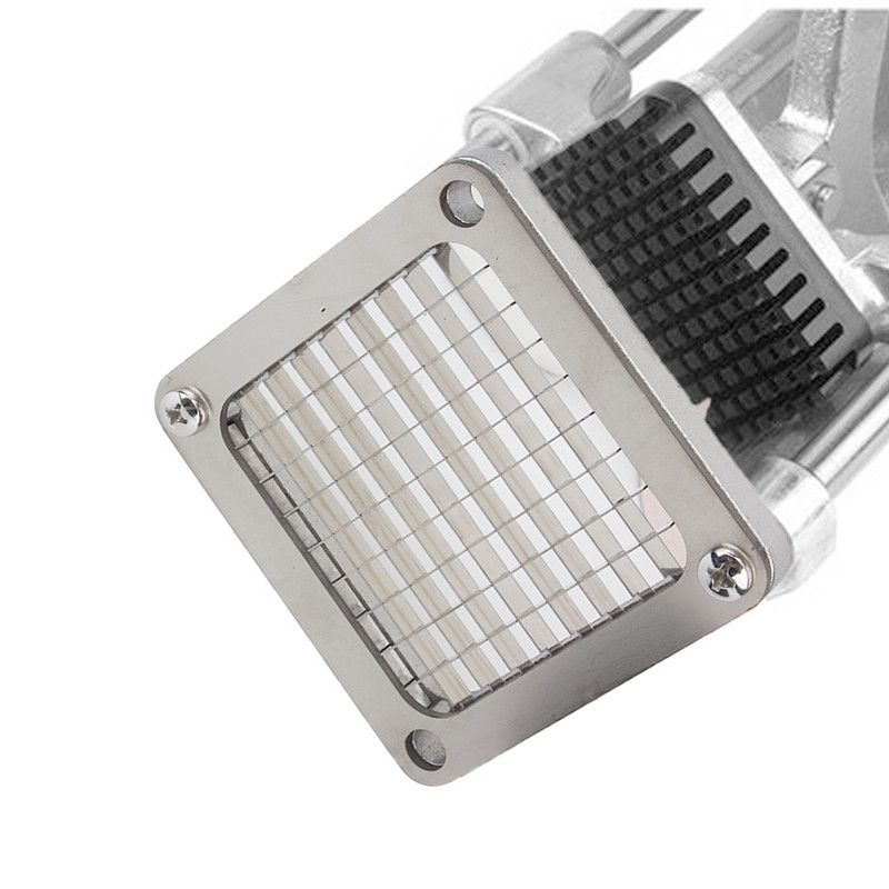 Nerūdijančio plieno pjaustyklė su 3 peiliukais, bulvių traškučių pjaustyklės, bulvių traškučių pjaustyklės, priedai mašinos priedai.