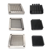 Nerūdijančio plieno ašmenų pjaustymo mašinų drožlių pjaustytuvų dalys Prancūziškų keptų bulvių pjaustyklės, prancūziškų keptų bulvių traškučių pjaustytuvai