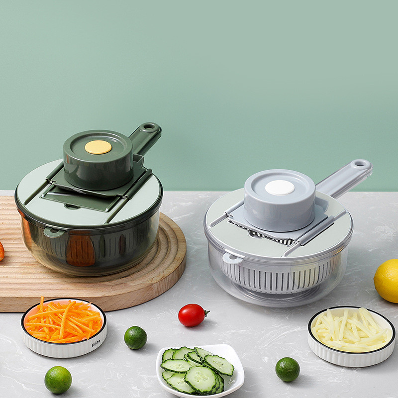 Kūrybiška buitinė rankinė stumiama bulvių pjaustyklė gruzdintų bulvyčių pjaustyklė bulvių traškučių mašina kubelių pjaustymo mašina virtuvės pjaustyklė virtuvės įrankis