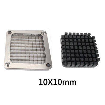 Fries Mašinų priedai Prancūziškų gruzdintų bulvių traškučių pjaustytuvai Prancūziškų gruzdintuvų pjaustytuvai, traškučių pjaustytuvo dalys +3 peiliukų dydis, nerūdijantis plienas