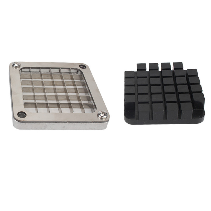 Dimensiune +3 lame, Accesorii pentru mașină de prăjire Tăiător de chipsuri de cartofi Prăjituri Cutter pentru prăjiți, Piese de tăiat chipsuri din oțel inoxidabil