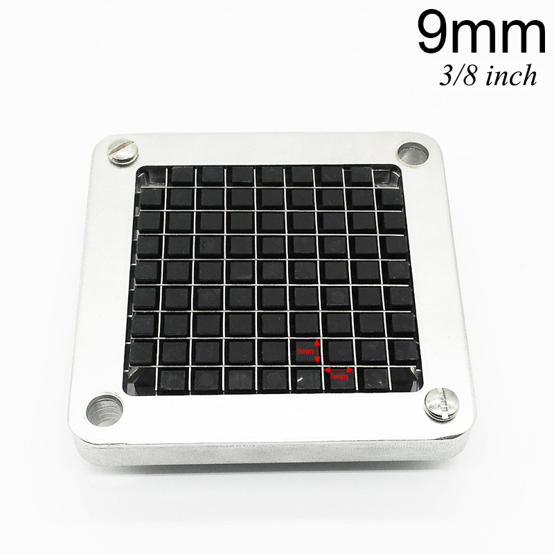 Sjeckalica za pomfrit od nehrđajućeg čelika Kuhinjska sjeckalica za povrće i krumpir Rezač za pomfrit Rezač za pomfrit s 3 oštrice Pa