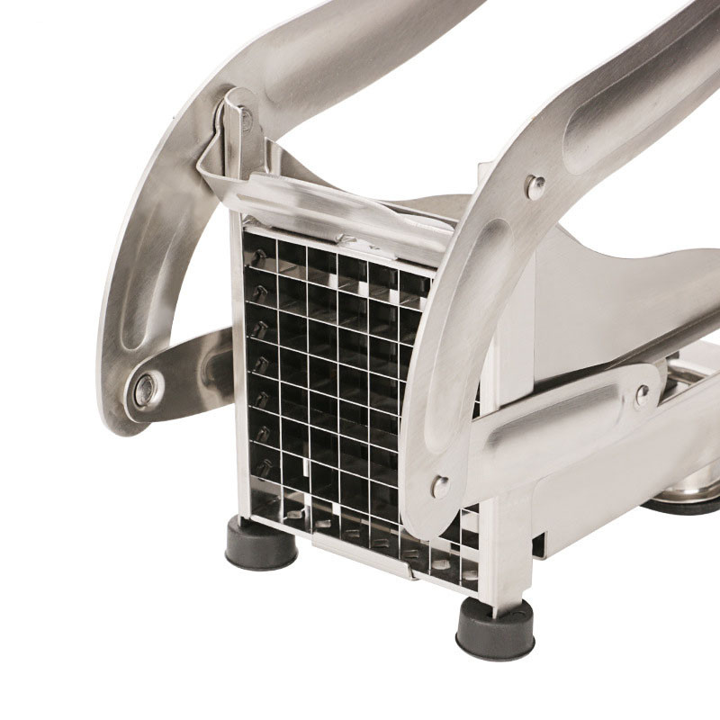 Tăiător manual de cartofi din oțel inoxidabil Mașină de tăiat cartofi prăjiți Mașină de tăiat chipsuri de cartofi Tocător de carne Dicer Mașină de tăiat unelte pentru bucătărie