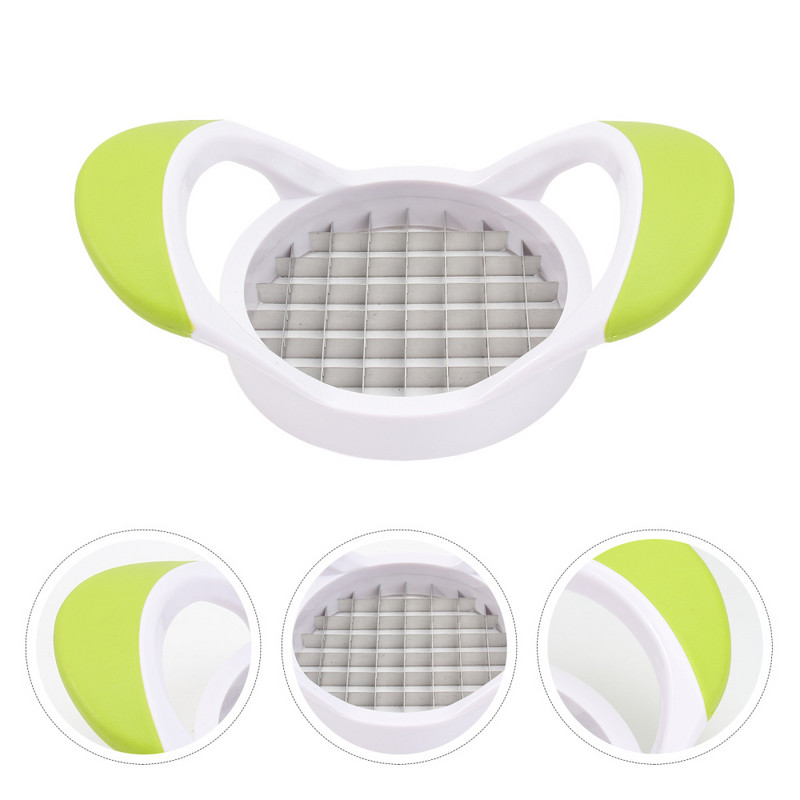 Kūrybinis bulvių pjaustytuvas nerūdijančio plieno daržovių bulvių pjaustyklė Bulvių pjaustymo įtaisas Kvadratinis bulvių pjaustymo įrenginys Namų virtuvės įrankis (