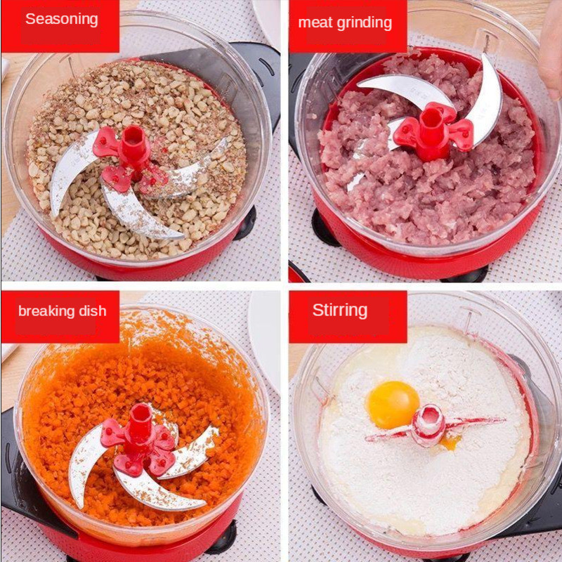 Mėsmalė Rankinė maišyklė Daržovių Vaisių Pjaustyklė Tarka Koldūnų Įdaras Maltų daržovių pjaustymas Virtuvės reikmenys Maisto gaminimas