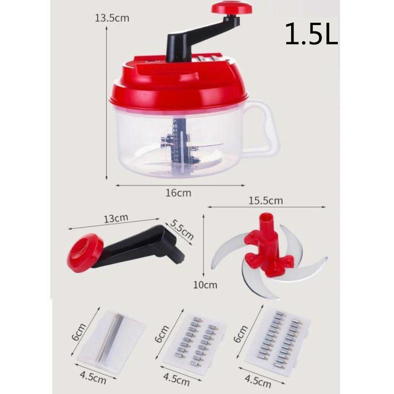 Mėsmalė Rankinė maišyklė Daržovių Vaisių Pjaustyklė Tarka Koldūnų Įdaras Maltų daržovių pjaustymas Virtuvės reikmenys Maisto gaminimas