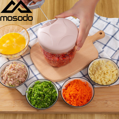 Mosodo Garlic Crusher Εγχειρίδιο Μύλος Κρέατος Κόφτης λαχανικών Κόφτης φρούτων Χειρός τεμαχιστής Επεξεργαστής Τροφίμων Αξεσουάρ κουζίνας Εργαλεία