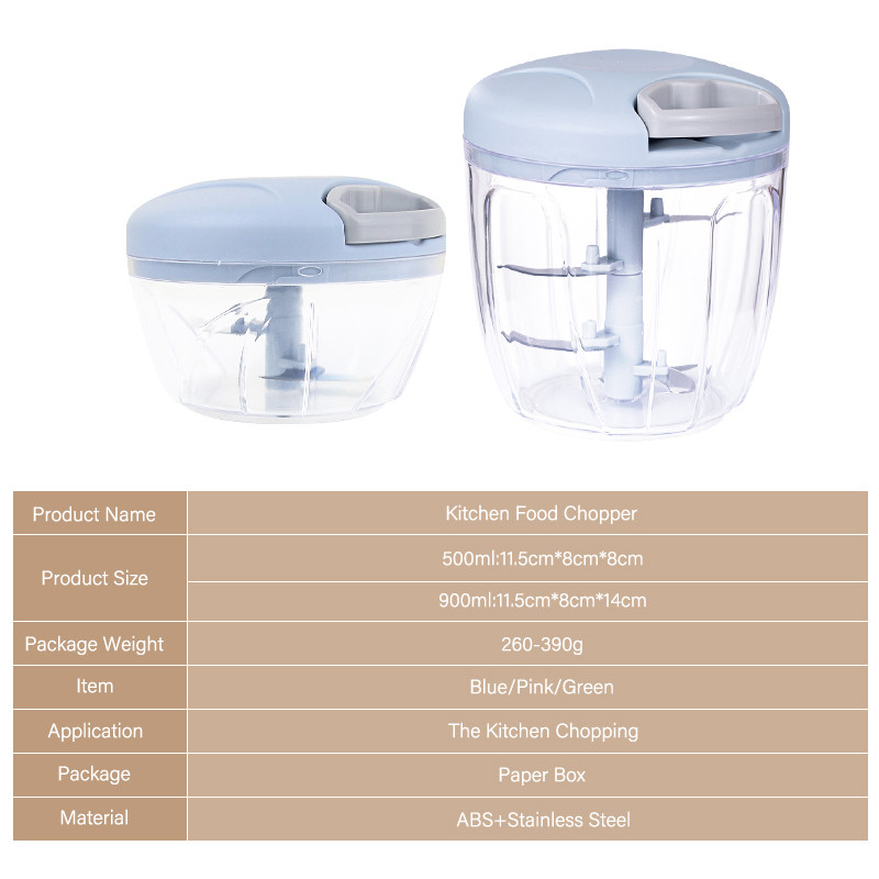 Mosodo česnakų smulkintuvas rankinis mėsmalė smulkintuvas Daržovių pjaustytuvas vaisius rankinis smulkintuvas Virtuvės kombainas Virtuvės priedai Įrankiai