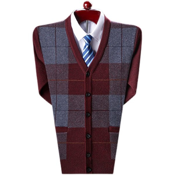 Muški karirani prsluk s džepom u različitim bojama