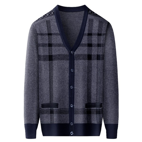 Cămașă casual în carouri cu buzunar și nasturi