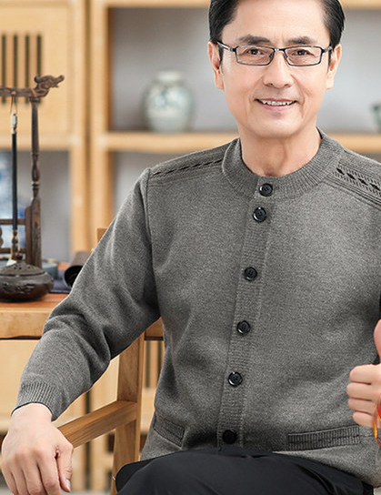 Vestă casual pentru bărbați, cu buzunar și închidere cu nasturi