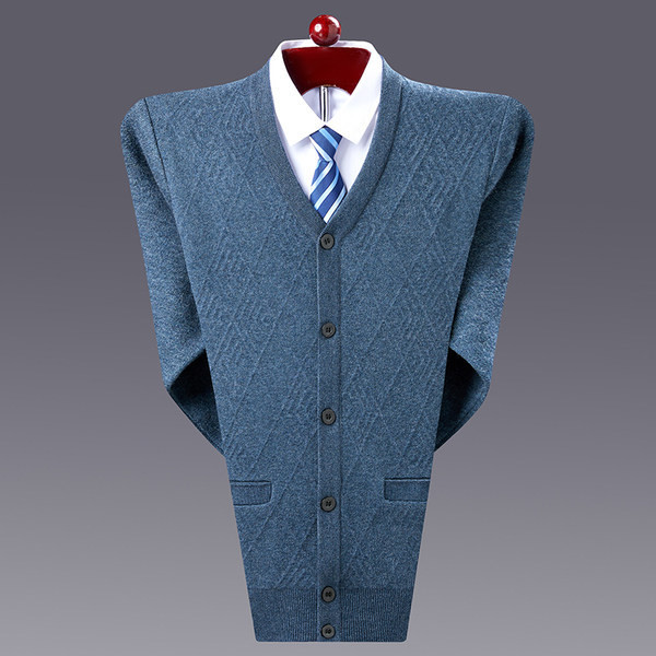 Kelių spalvų laisvalaikio vyriškas megztinis