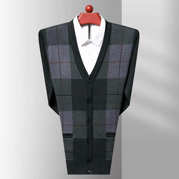 Muški prsluk s džepom i gumbima