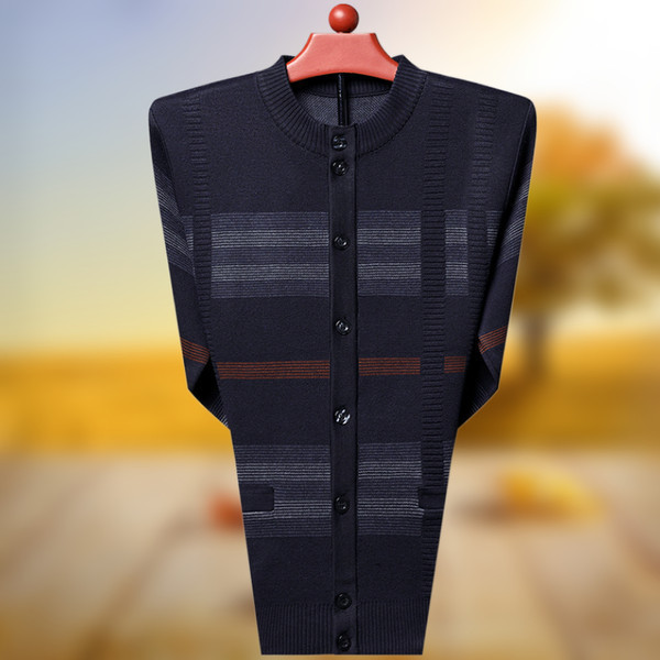 Cardigan de toamnă pentru bărbați cu mâneci lungi pentru viața de zi cu zi