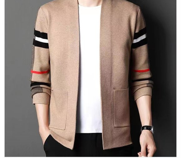 Vestă pentru bărbați fără închidere cu buzunar