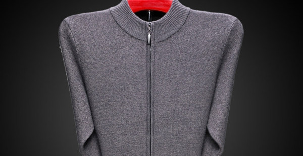 Vestă casual cu fermoar pentru bărbați