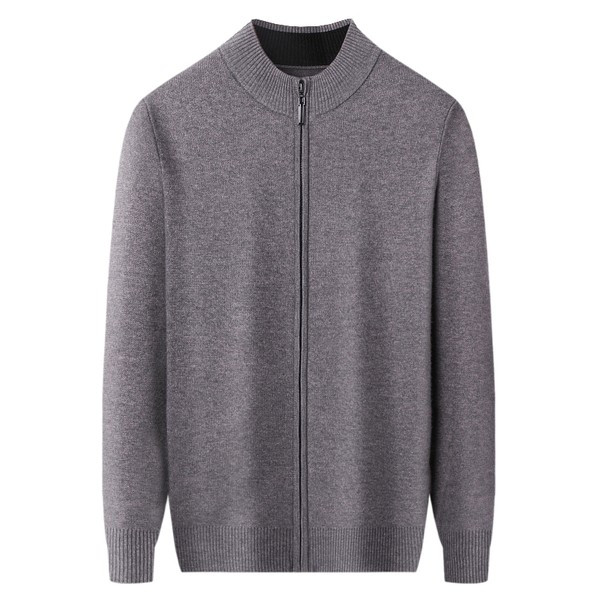 Vestă casual cu fermoar pentru bărbați