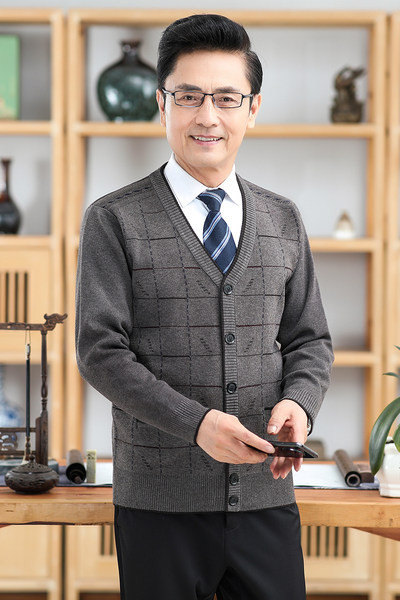 Vestă casual cu nasturi pentru bărbați