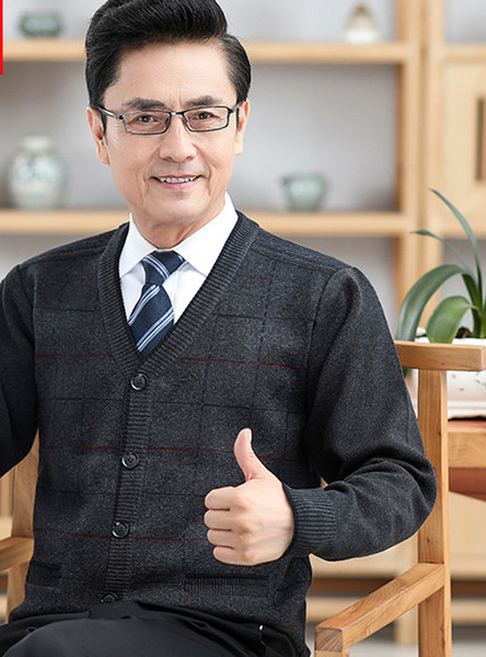 Vestă casual cu nasturi pentru bărbați