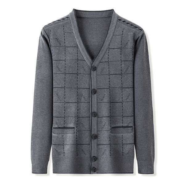 Vestă casual cu nasturi pentru bărbați