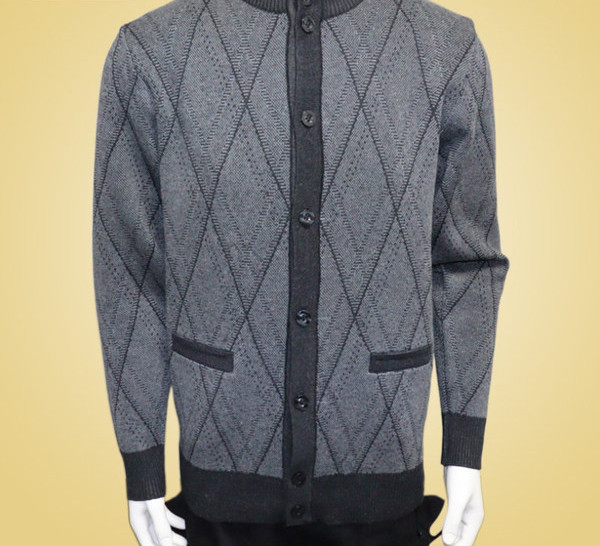 Vestă pentru bărbați subțire cu nasturi