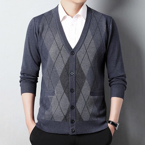 Vesta pentru barbati cu decolteu in V