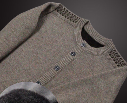 Vestă pentru bărbați cu căptușeală și nasturi