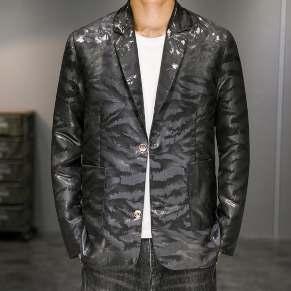 Geaca eleganta pentru barbati cu imprimeu