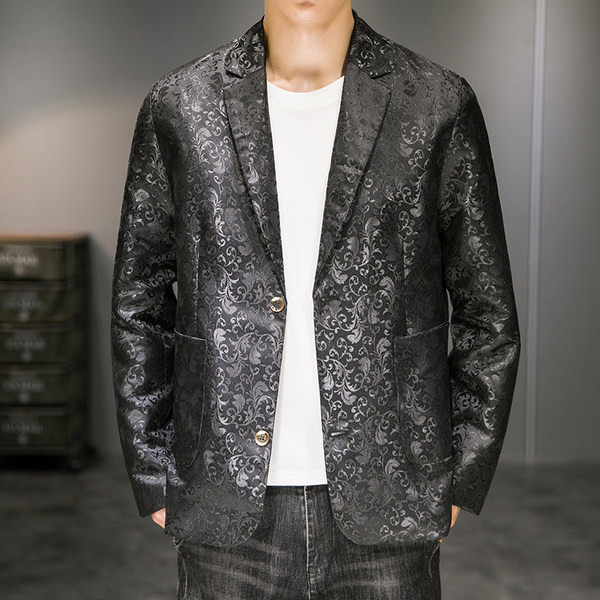 Geaca eleganta pentru barbati cu imprimeu