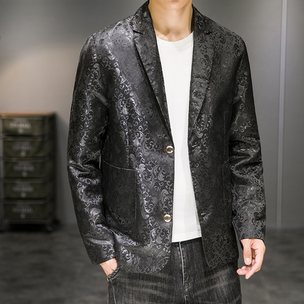 Geaca eleganta pentru barbati cu imprimeu