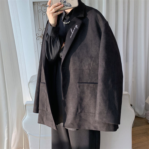 Geaca barbati model larg cu nasturi