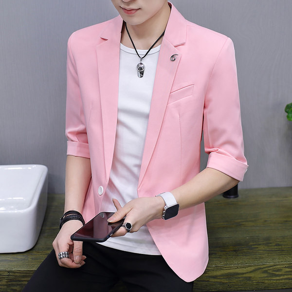 Geaca casual cu maneci 3/4