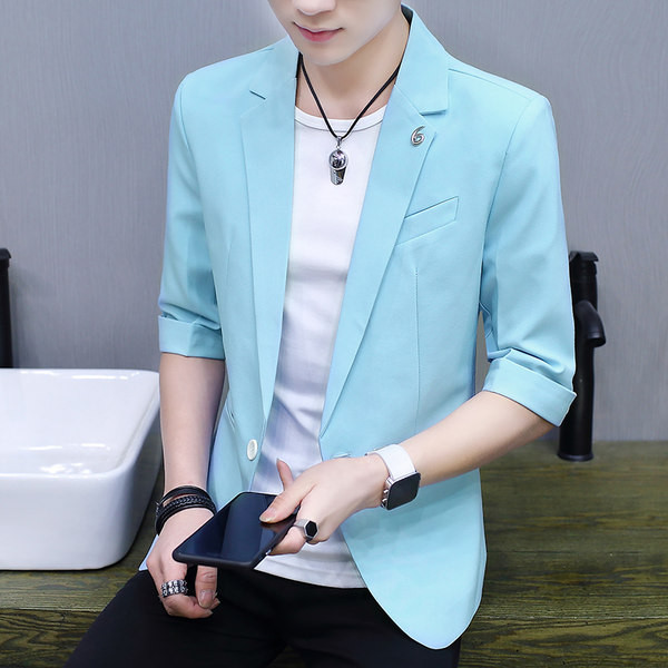 Geaca casual cu maneci 3/4