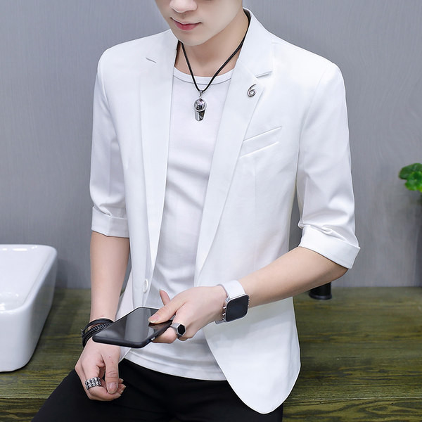 Geaca casual cu maneci 3/4