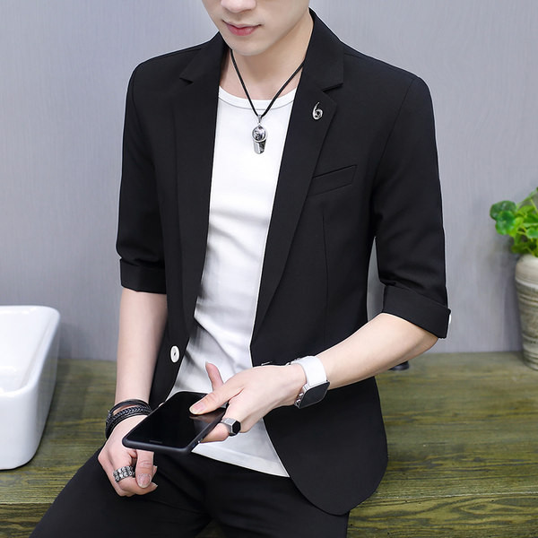 Geaca casual cu maneci 3/4