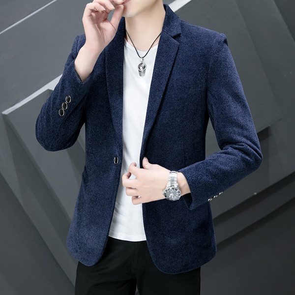 Geaca barbatesta cu nasturi si buzunar