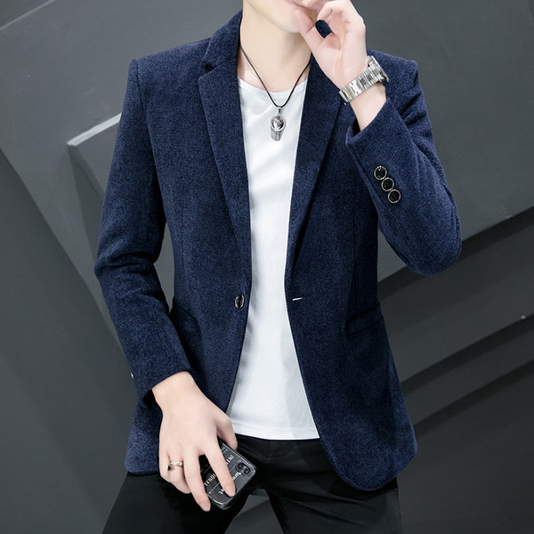 Geaca barbatesta cu nasturi si buzunar