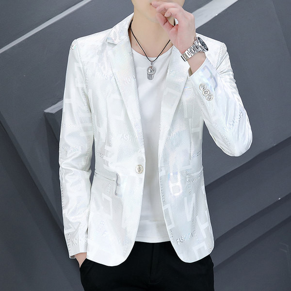 Geaca barbati cu imprimeu si buzunar