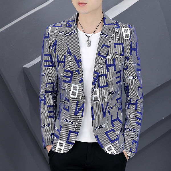 Geaca barbati cu imprimeu si buzunar