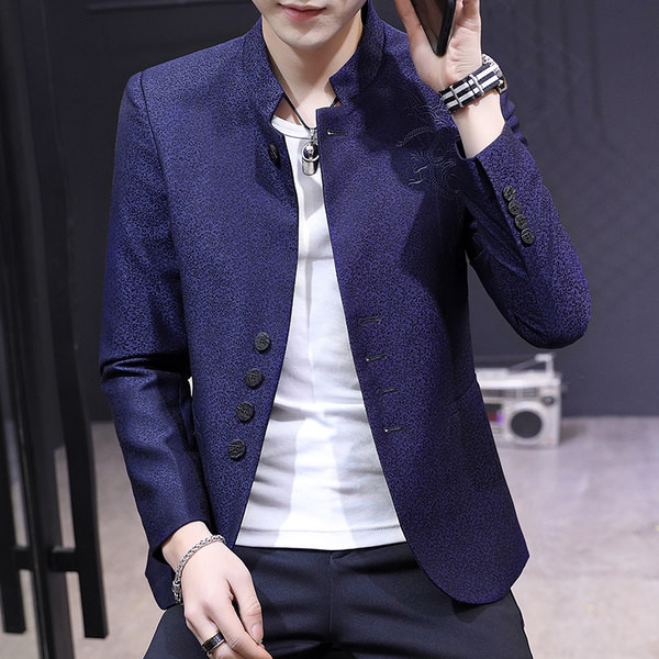 Jachetă slim fit pentru bărbați