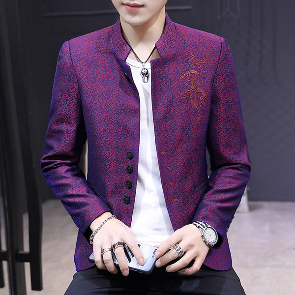 Jachetă slim fit pentru bărbați