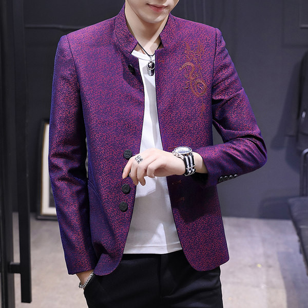 Jachetă slim fit pentru bărbați