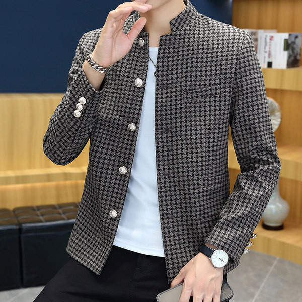 Geaca barbati in carouri model nou