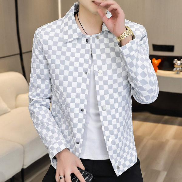 Geaca de barbati model nou cu nasturi