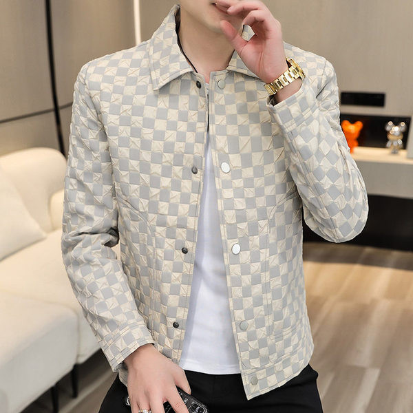 Geaca de barbati model nou cu nasturi